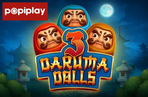 3 Daruma Dolls